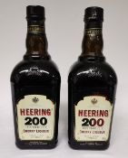 2 x Bottles of Peter Heering Cherry Liqueur - Retail Price £48 - Ref: WAS387/CR7- CL866 - Location: