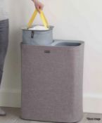 1 x JOSEPHJOSEPH Tota 90-Litre Easy-Empty Laundry Separation Basket - Unused/Boxed - RRP £110 - Ref:
