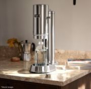 1 x AARKE 'Carbonator Pro' Premium Stainless Steel Sparkling Water Maker - Original Price £250.00