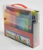 1 x FABER-CASTELL 80-Pen Felt Tip Gift Set with OSMO Grab and Go Creative Storage Case - £70+ Value