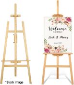 1 x Artist Easel / Display Stand - CL444 - NO VAT ON THE HAMMER - Location: Altrincham WA14 Only