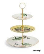 1 x WEDGWOOD Wonderlust Waterlily 3 Tier Cake Stand - New/Boxed - RRP £160 - Ref: /HOC241/HC5 -