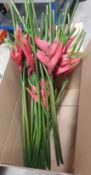 60 x Premium Artificial Flowers - Window Display Props - Ref: HAS1517 / WH2-SCT - CL987 -