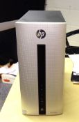 1 x HP Pavilion Desktop PC Featuring an Intel I5-6400 Quad Core Processor, 8gb Ram, 250gb SSD, 1