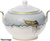1 x WEDGWOOD Sailors Farewell Large Covered Fine Bone China Sugar Bowl - New/Boxed - RRP £105 - Ref: