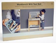 1 x LITTLE DUTCH Wooden Tool Workbench - Original Price £120.00 - Unused Boxed Stock - Ref: HJL511 /