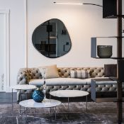 1 x CATTELAN ITALIA 'Hawaii' Designer Wall Mirror - Original Price £867.00