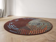1 x LIGNE ROSET 'Noctambule' Designer Woollen Tufted Rug, Ø250cm - Original Price £1,697