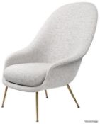 1 x GUBI 'Bat' Luxury High Back Lounge Chair - Original RRP £2,800