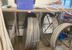 7 x Bundles of Industrial Steel Spring Wire - Includes a Box-Metal Sorting Frame