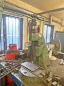 1 x Stedall Heavy Duty Bench Mounted Manual Hydraulic Flypress