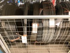 1 x Pallet Sized Metal Cage Containing a Quantity of Metal Wire Bundles