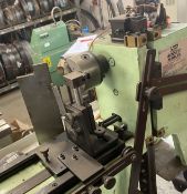 1 x Bennet Mahler Manual 'Carlson' Spring Hand Coiler - Includes Custom Workbench and Various Tools