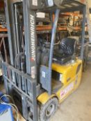 1 x Junghenrich Counterbalance Forklift Truck - 1 Ton Capacity - Includes Key and Charger