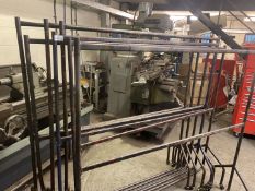 7 x Hanging Rails For Baked or Powder Coated Items