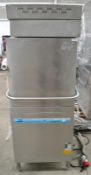 1 x MEIKO DV80.2 Pass Through Commercial Dishwasher