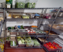 1 x Commercial Kitchen Wire Shelving Rack
