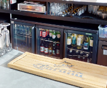 1 x Gamko Backbar Triple Door Bottle Cooler