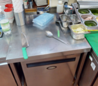 1 x Stainless Steel Medium Sized Prep Bench