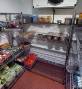 1 x Commercial Kitchen Wire Shelving Rack
