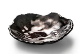 4 x Pordamsa Craft Glass Cosmos Dinner Bowls - Handcrafted Unique Dinnerware - Inspired by the Magic