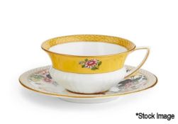 1 x WEDGWOOD Wonderlust Primrose Teacup & Saucer - Boxed - RRP £65 - Ref: /HOC250/HC5 - CL987 -
