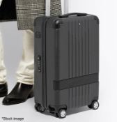 1 x MONTBLANC Polycarbonite Hand Luggage Cabin Trolley (55cm) - Original RRP £690.00