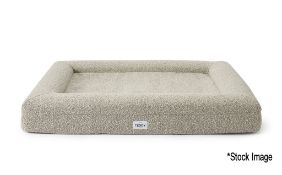 1 x TEDDY LONDON Boucle Dog Bed Cover - Large - New/Unused - RRP £79 - Ref: 7261634/HOC145/HC6 -