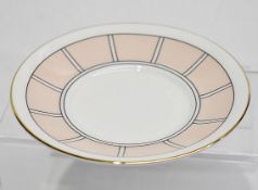 1 x O.W.LONDON 'Loop' Luxury Fine Bone China Saucer / Trinket Dish with a 22-Karat Gold Trim