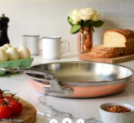 1 x HESTAN CopperBond Induction Skillet Pan (28cm) - Original Price £330.00 - Ex-Display Model