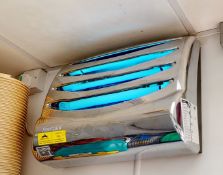 1 x Rentokill Fly Zapper With Chrome Finish