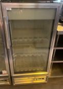 1 x True Upright Drinks Chiller For Cans or Bottles - Stainless Steel Finish - Model: GDM-10
