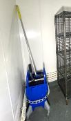 1 x Commercial Mop Bucket With Mop