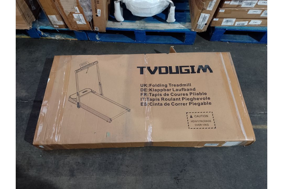 RRP £312.98 Tvdugim Folding Treadmill for Home - Image 2 of 2