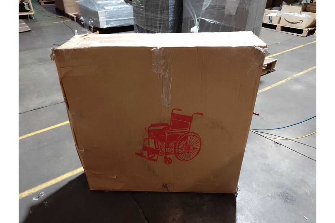 RRP £118.35 Folding Lightweight Wheelchair - Image 2 of 2