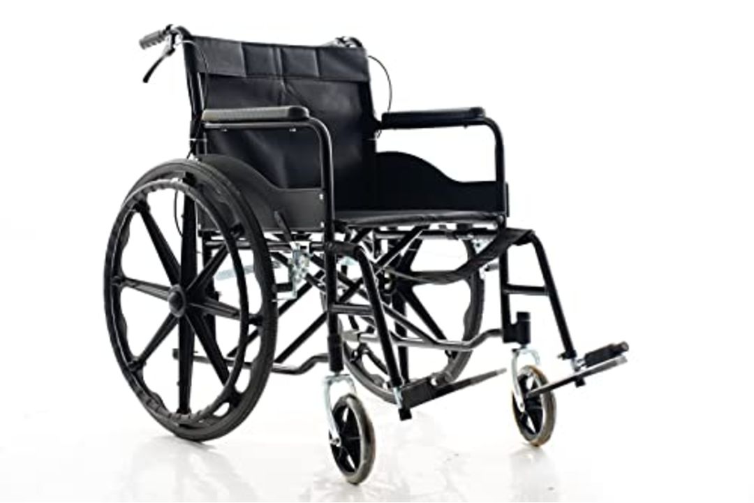 RRP £118.35 Folding Lightweight Wheelchair - Image 1 of 2