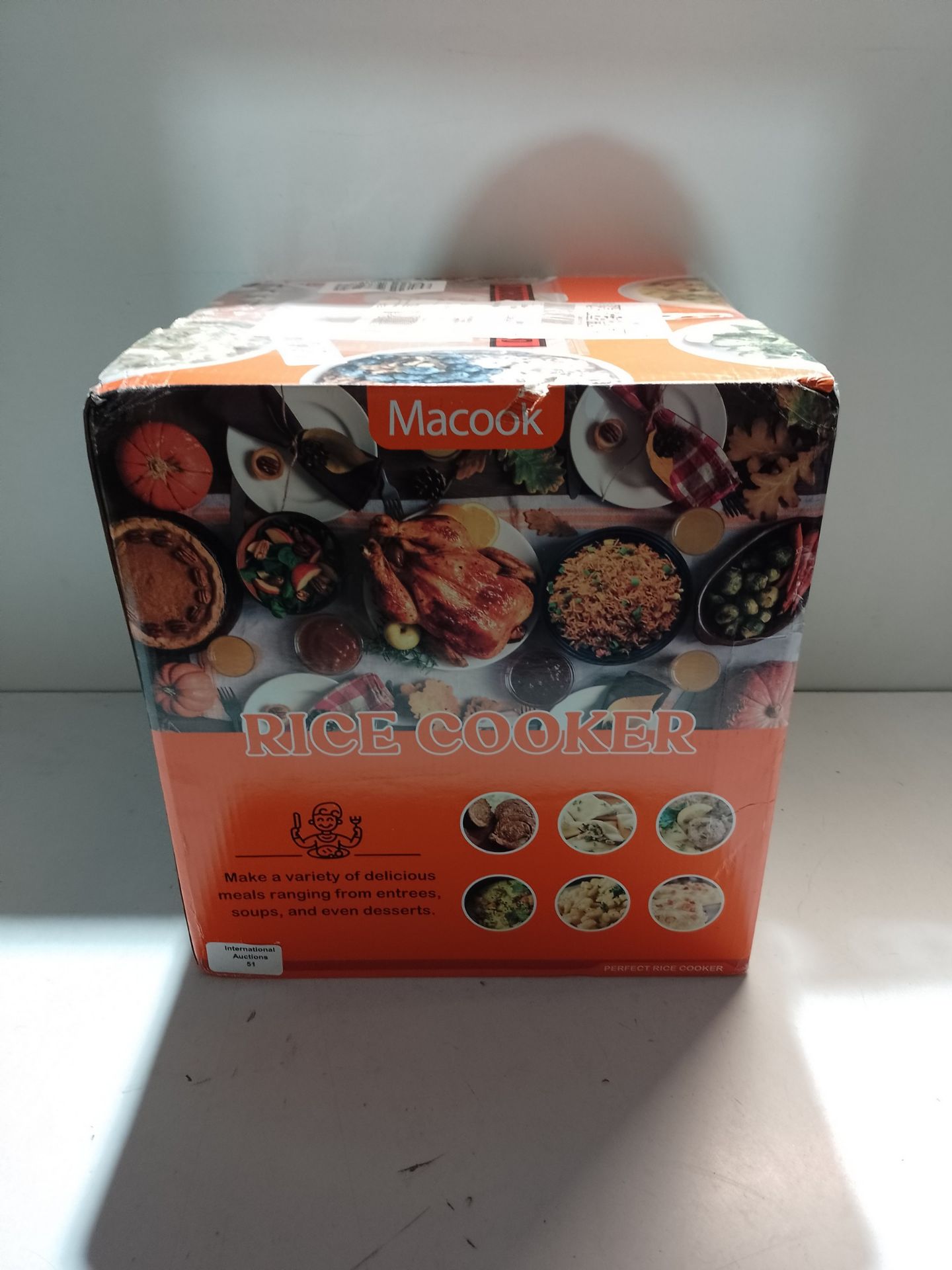 RRP £44.21 Macook Rice Cooker & Rice Steamer - Image 2 of 2