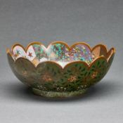 Cloisonné Schale, Japan, Anfang 20. Jahrhundert