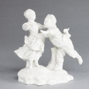 Tanzendes Kinderpaar. Dressel, Kister & Cie., Passau ab 1902.