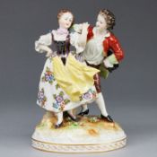 Paar beim Tanzen. Aelteste Volkstedter Porzellanfabrik, Volkstedt 1915-1949.