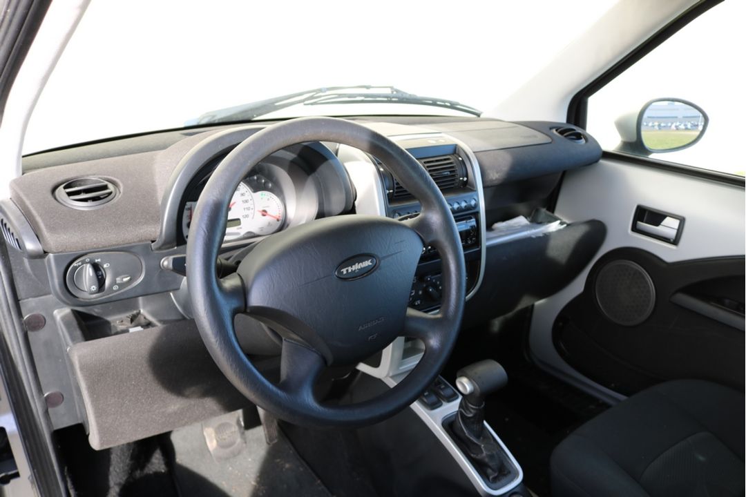 Black Electric Think EV Car With Wall Charger (Unknown Condition) - Image 7 of 15