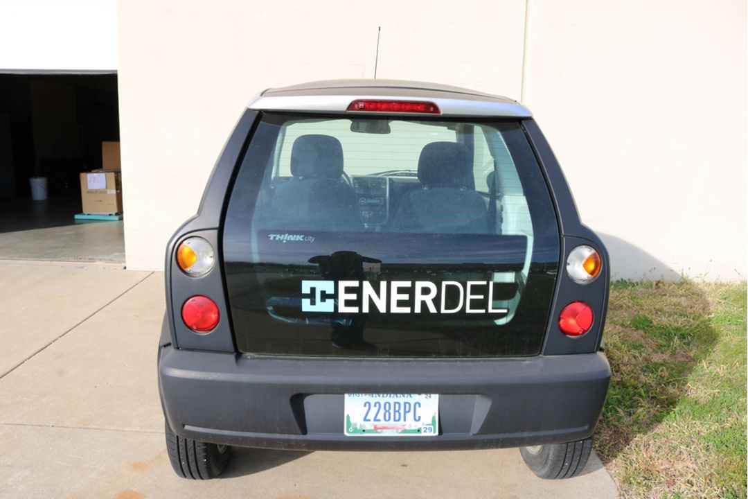Black Electric Think EV Car With Wall Charger (Unknown Condition) - Image 3 of 15