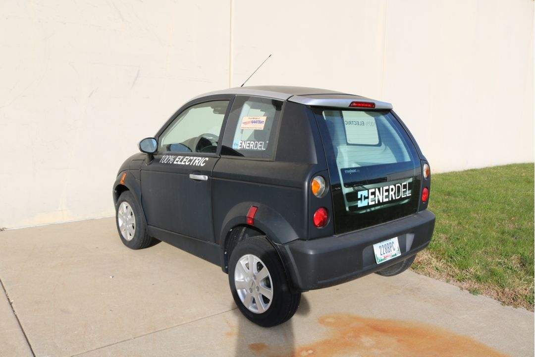 Black Electric Think EV Car With Wall Charger (Unknown Condition) - Image 2 of 15
