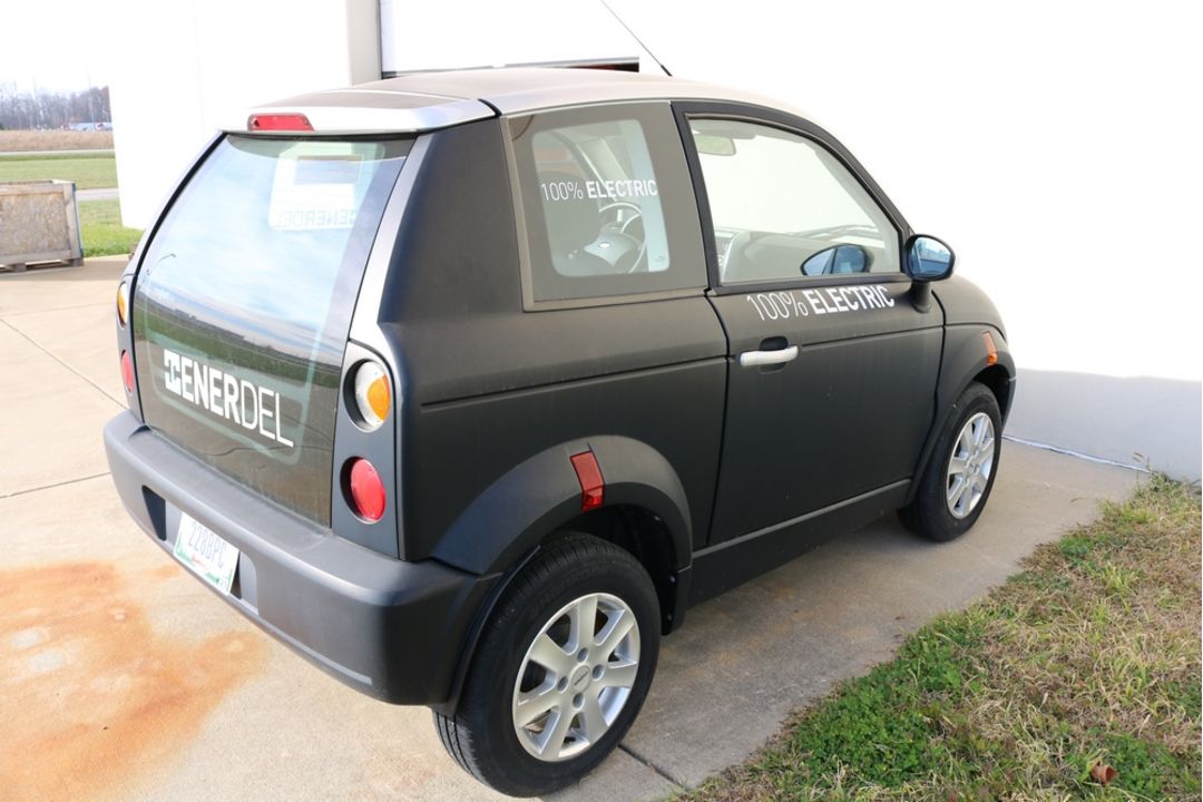 Black Electric Think EV Car With Wall Charger (Unknown Condition) - Image 4 of 15