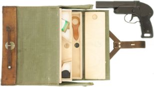Leuchtpistole, Österreich Mod. LP57, Kal. 26.5mm