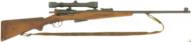 Repetierbüchse. W+F, K11-Jagdumbau, Kal. 7.5x55