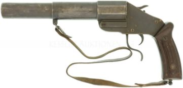 Leuchtpistole, Waffenfabrik Neuhausen, RP 17/38, 2. Modell, Kal. 34mm
