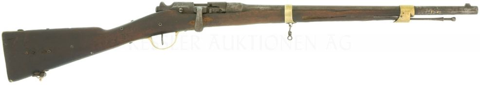 Einzelladebüchse, St. Etienne Mle 1866/74, Kal. 11mm
