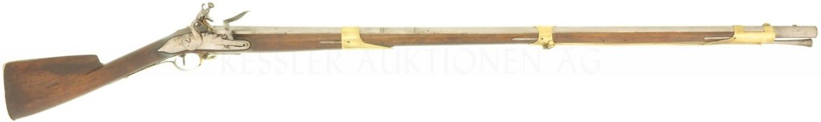 Steinschlossgewehr, kanton. Ord. 1804 Bern, Kal. 17.6mm