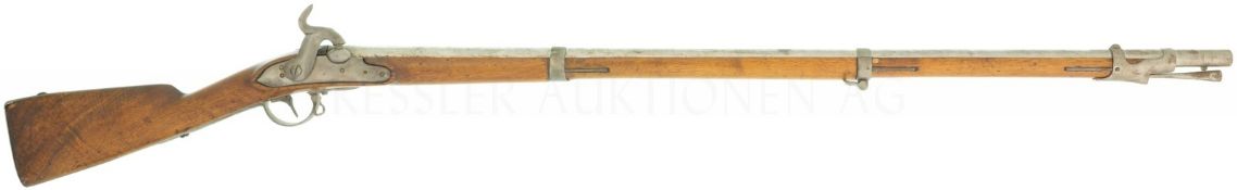 Perkussionsgewehr, IG 1817/42, Kanton Bern, Kal. 17.6mm